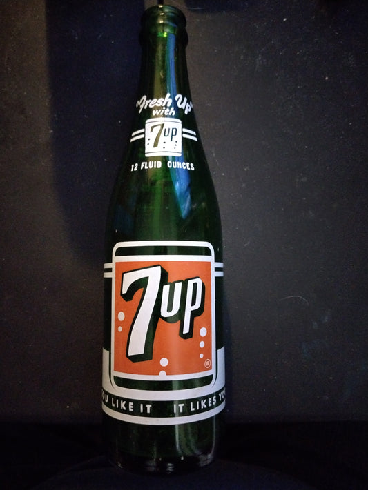 Vintage 7up bottle